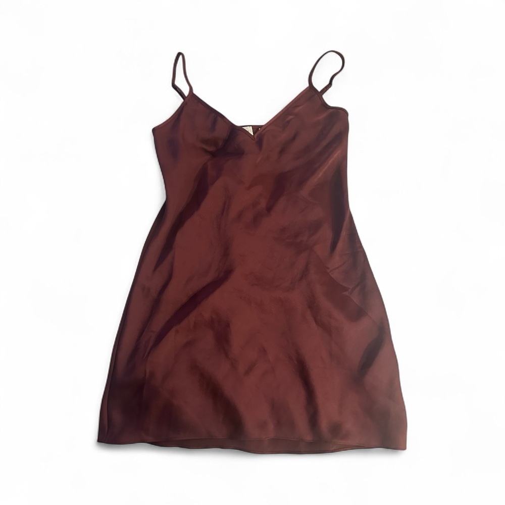 Wilfred Rich Brown Mini Dress